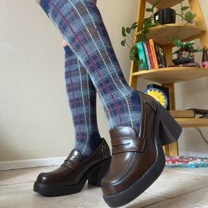 chunky platform loafers ☕️